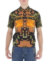 Burberry - Santon Camouflage Printed Cotton Shirt - Lyst