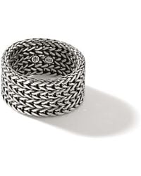 John Hardy - 12Mm Rata Chain Band Ring - Lyst
