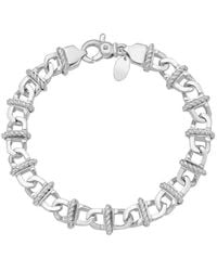 Tresorra - Sterling Wrapped Rope Link Bracelet - Lyst