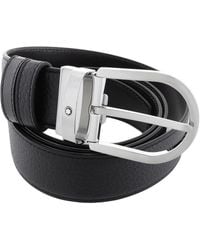 Montblanc - Horseshoe 35Mm Reversible Leather Belt - Lyst