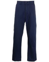 Polo Ralph Lauren - Straight-Leg Cotton Trousers - Lyst