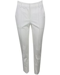 Brunello Cucinelli - Off Tailored Slim Trousers, Brand Size 40 (Us - Lyst