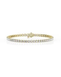 Brilliant Diamond - 8 Ctw Lab Grown Diamond Tennis Bracelet For - Lyst