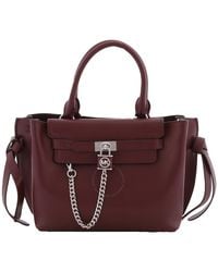 Michael Kors - Leather Small Belted Hamilton Legacy Satchel - Lyst