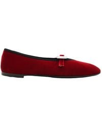 Giuseppe Zanotti - Georgia Buckle Mary Jane Ballet Flats - Lyst