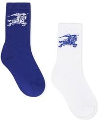 Burberry - Equestrian Knight Socks Set - Lyst