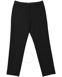 Burberry - Wool Cropped Tailored Trousers - Lyst