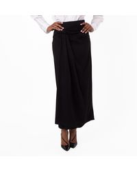 Bally - Asymmetric Ruffled Skirt - Lyst