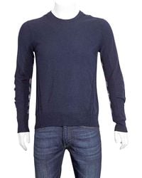 burberry sweater mens blue