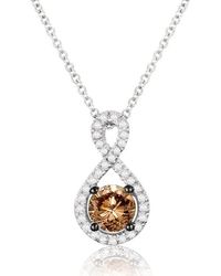 Le Vian - Ladies Chocolate Solitaire Necklaces Set - Lyst
