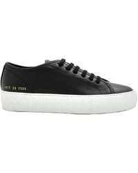 Common Projects - Tournament Low-Top Leather Sneakers - Lyst