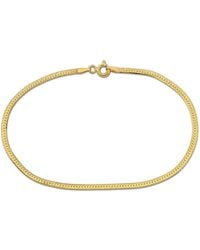 Amour - 2Mm Herringbone Chain Bracelet - Lyst