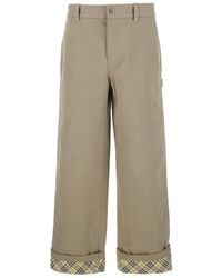 Burberry - Cotton Carpenter Trousers, Brand Size 46 (Waist - Lyst