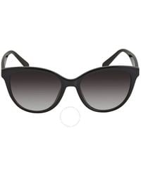 Ferragamo - Grey Gradient Cat Eye Sunglasses Sf1073s 001 54 - Lyst