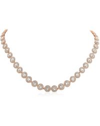 Swarovski - Angelic Necklace Rose-Tone Plated - Lyst