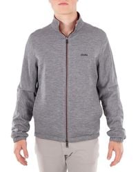 ZEGNA - Rust Lightweight Reversible Zip-Up Jacket, Brand Size 48 Us - Lyst