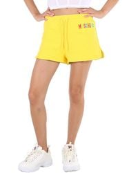Moschino - Ladies Logo-Print Track Shorts, Brand Size 38 (Us - Lyst