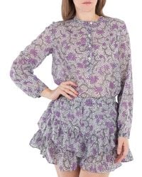 Isabel Marant - Isabel Marant Maria Cotton Voile Blouse - Lyst