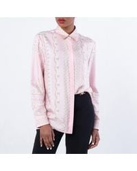 Versace - Classic Treasure Silk Shirt - Lyst