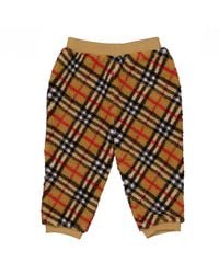 Burberry - Toddler Edgar Check Sweatpants - Lyst