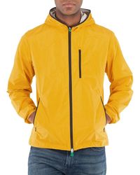 Save The Duck - Curry David Hooded Rain Jacket - Lyst