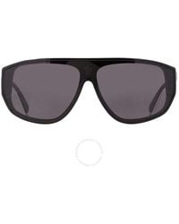 Moncler - Tronn Smoke Shield Sunglasses Ml0260-f 01a 00 - Lyst