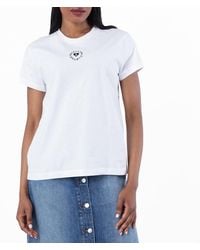 Stella McCartney - Lovestruck Logo Cotton T-Shirt - Lyst