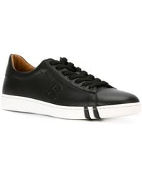 Bally - Asher Leather Low-Top Sneakers, Brand Size 5 Us - Lyst