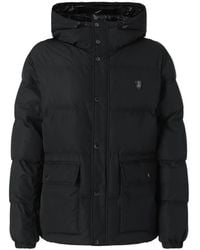 Burberry - B Shield Hooded Down Puffer Jacket - Lyst