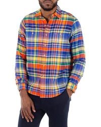 Polo Ralph Lauren - Check Pattern Long Sleeve Shirt - Lyst