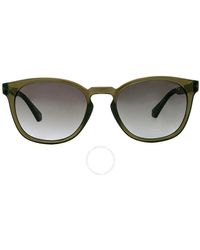 Guess - Green Gradient Oval Sunglasses Gu00045 96p 54 - Lyst