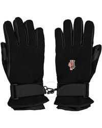 Moncler - Grenoble Padded Paneled Gloves - Lyst