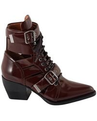 Chloé - Rylee Ladies Rylee Ankle Boots, Brand Size 35 (Us - Lyst