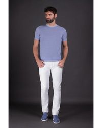 Moorer - Light Short Sleeve Sweater - Lyst