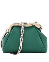 BVLGARI - Serpentine Calf Leather Micro Pouch - Lyst
