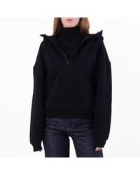 Saint Laurent - Camionneur Trucker Fleece Hoodie - Lyst