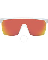 Spy - Flynn 5050 Hd Plus Gray Green With Red Spectra Mirror Shield Sunglasses 6700000000045 - Lyst