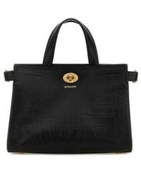 Burberry - Leather Mini Cotswolds Handbag Borse A Mano - Lyst