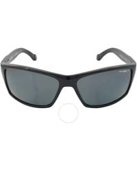 Arnette - Polarized Grey Rectangular Sunglasses - Lyst