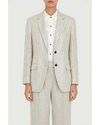 Brunello Cucinelli - Light Linen Suit, Brand Size 40 (Us - Lyst