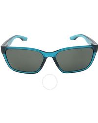 Costa Del Mar - Palmas Gray Polarized Glass 580g Square Sunglasses 6s9081 908107 57 - Lyst