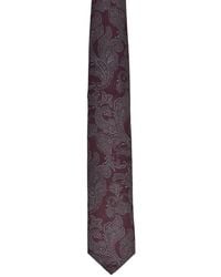 Brunello Cucinelli - Silk Blend Paisley Tie, One Size - Lyst