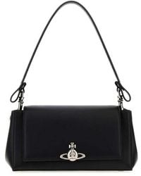 Vivienne Westwood - Synthetic Leather Medium Hazel Shoulder Bag Borse A Mano - Lyst