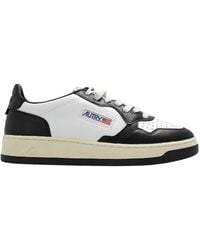 Autry - Medalist Low Bicolor Sneakers, Brand Size 37 Us - Lyst