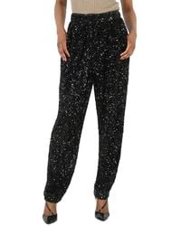 ROTATE BIRGER CHRISTENSEN - Ladies Sequin High-Waisted Trousers, Brand Size 36 (Us Size 2) - Lyst