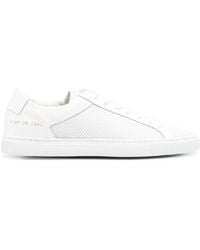 Common Projects - Retro Mesh Leather Sneakers - Lyst