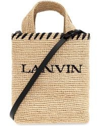 Lanvin - Bag Type Shopper - Lyst