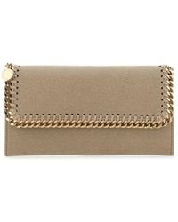 Stella McCartney - Falabella Flap Continental Wallet - Lyst