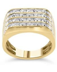 Haus of Brilliance - 10K 1.00 Cttw Diamond Multi Row Ring Band - Lyst