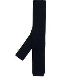 Brunello Cucinelli - Dark Knit Textured Tie - Lyst